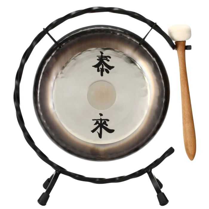 Paiste 13" Deco Gong con Battente e Stand  main product photo
