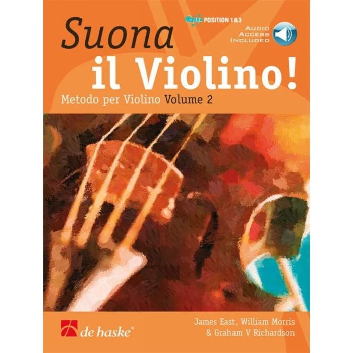 Suona il Violino Vol 2 James East Book+Audio-Online Violino main product photo