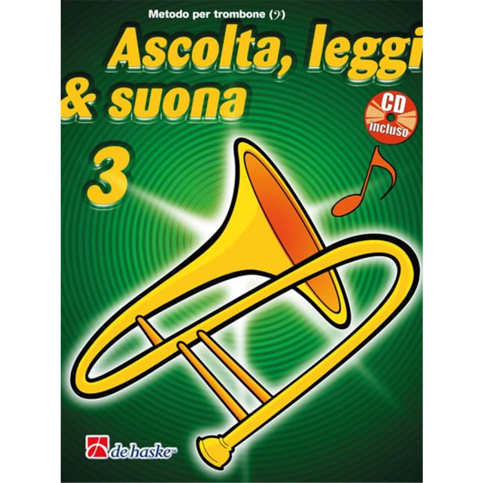Ascolta, Leggi & Suona!Trombone B.C Vol.3 con cd main product photo