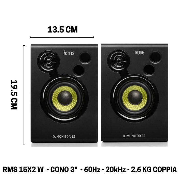 Hercules DJ MONITOR 32 (coppia) main product photo