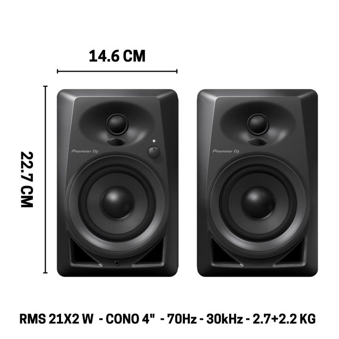 Pioneer DJ DM-40D main product photo