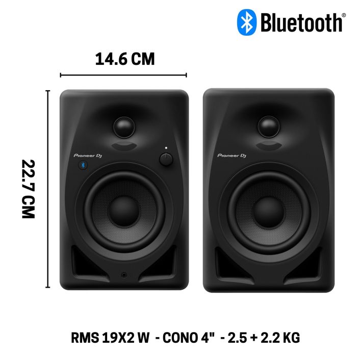 Pioneer DJ DM-40D BT main product photo