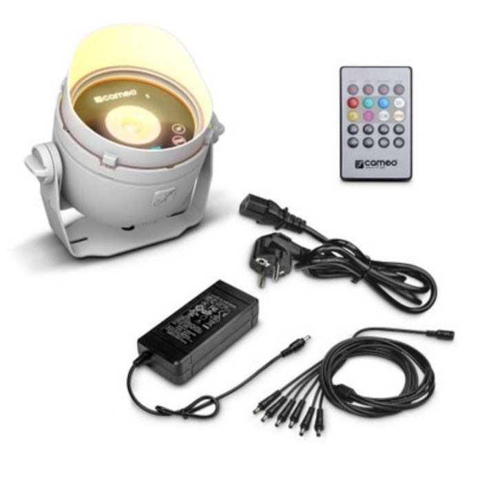 Cameo DROP B1 SET a batteria IP65 white main product photo