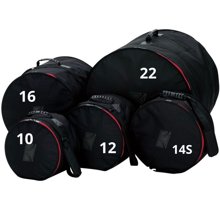 Set borse batteria 22/10/12/16/14  Tama DSS52K  main product photo