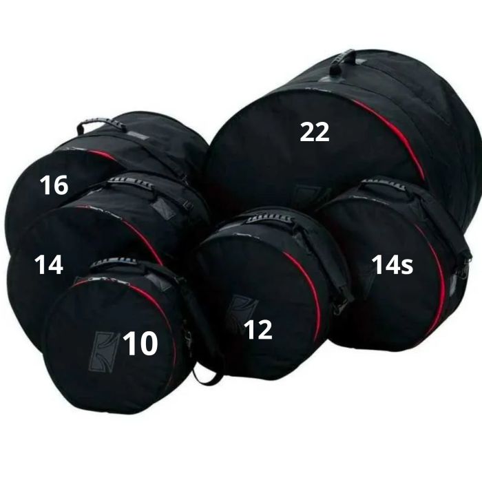 Set Borse Batteria 22/10/12/14/16/14s Tama DSS62S main product photo