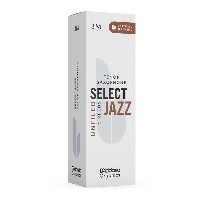 D'Addario Organics Select Jazz Unfiled Tenor Sax n. 3 Medium 5p main product photo