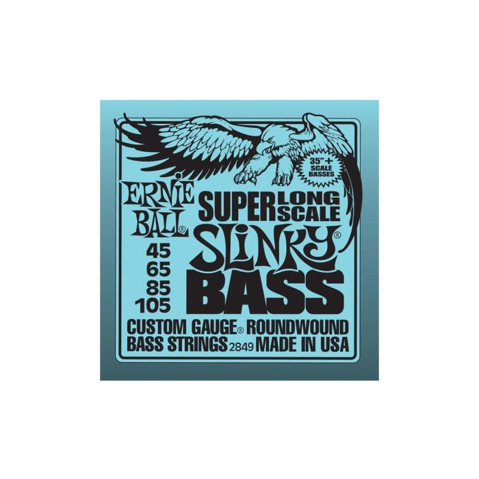 Ernie Ball 2849 super long scale basso 45-105 main product photo