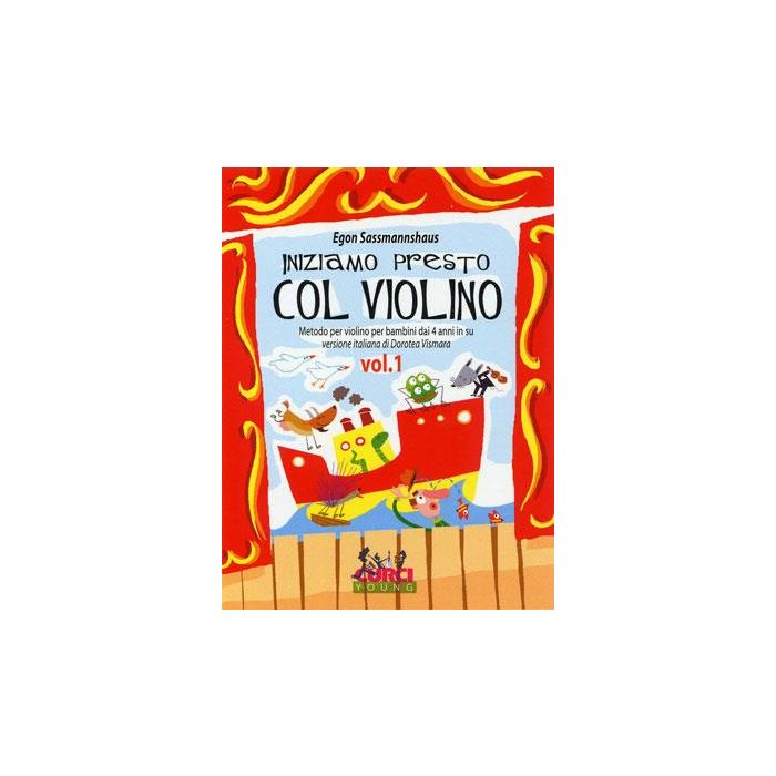 E.Sassmannhaus Iniziamo presto col violino Vol.1 main product photo