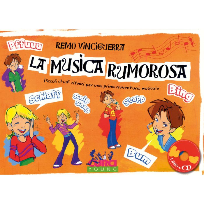 R.Vinciguerra La Musica Rumorosa con cd main product photo