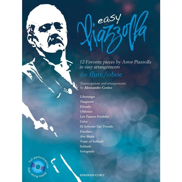 Piazzolla Easy Piazzolla for flute/oboe  con cd main product photo