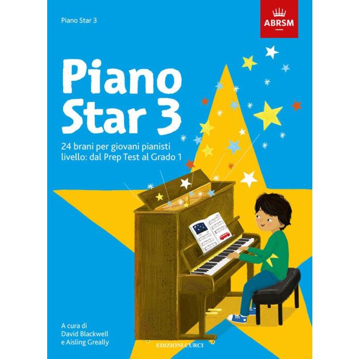 ABRSM Piano Star 3 24 brani per giovani pianisti dal Prep Test al Grado 1 main product photo