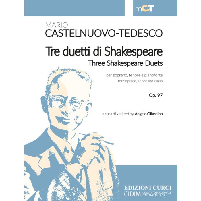 Castelnuovo-Tedesco Tre duetti di Shakespeare Op. 97 main product photo