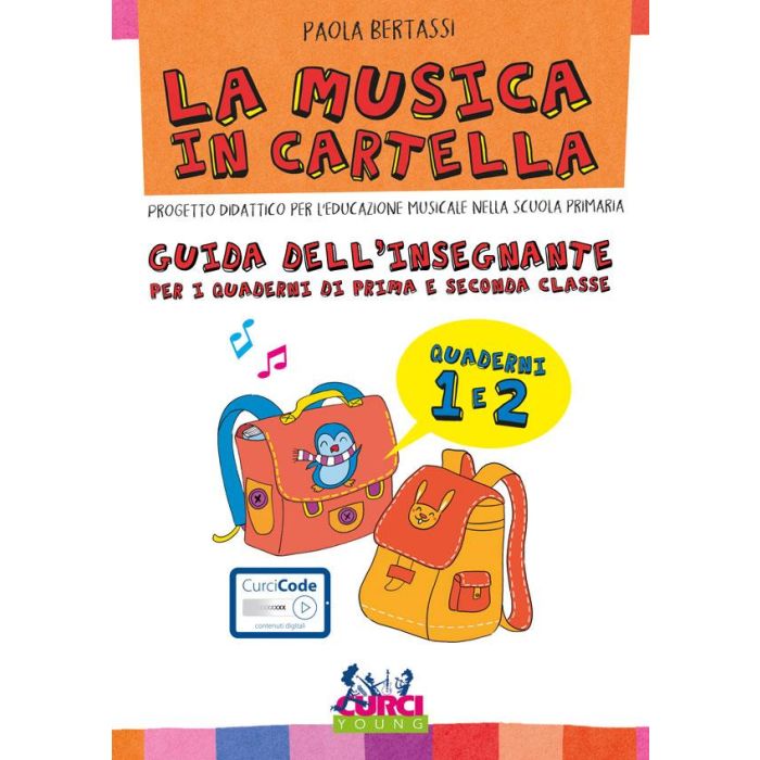 P.Bertassi La musica in cartella Guida dell'Iinsegnante Quaderni Vol.1 e 2 main product photo