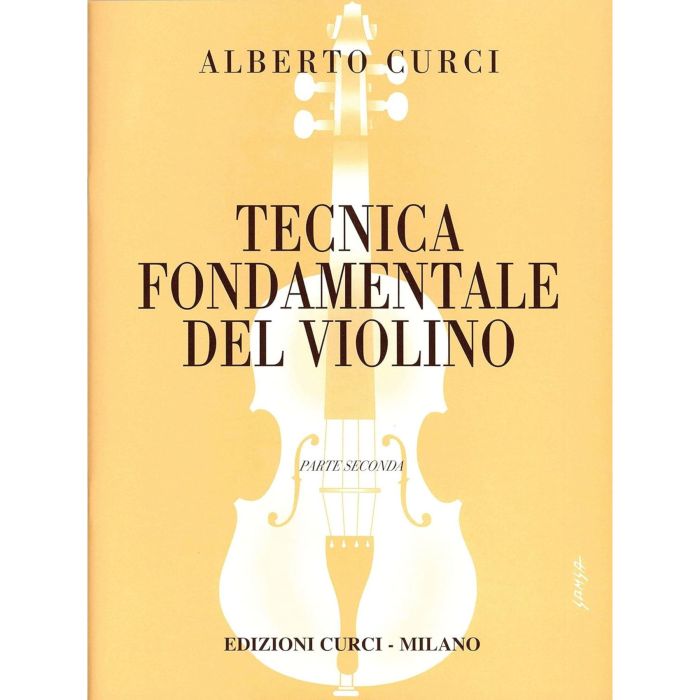 A.Curci Tecnica fondamentale del Violino Vol.2 main product photo