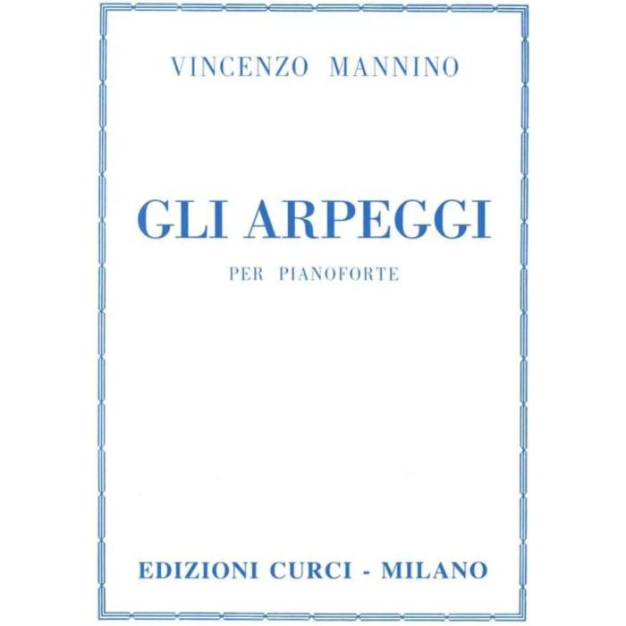 V.Mannino Gli Arpeggi per Pianoforte main product photo