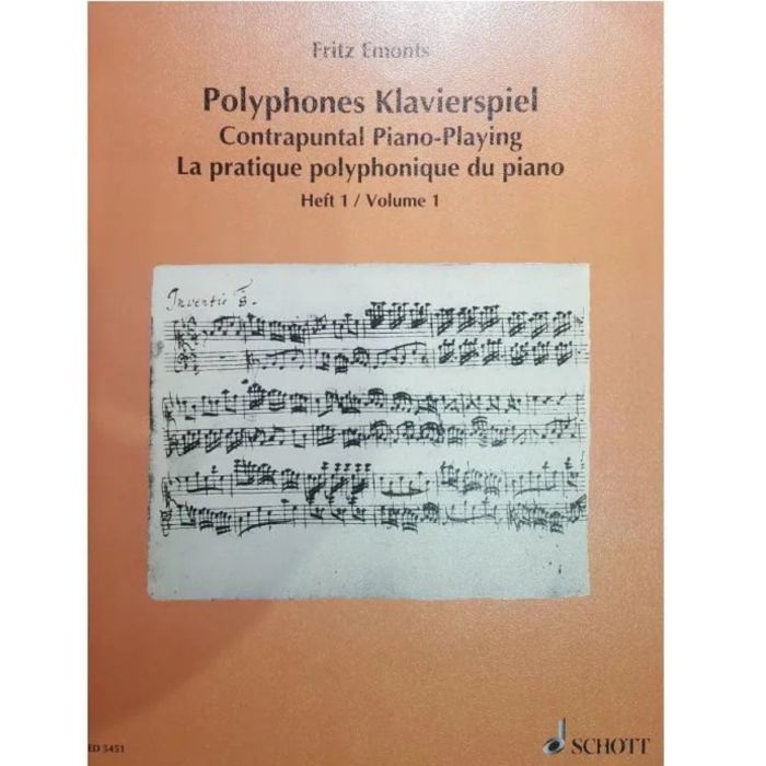 Emonts La pratica polifonica al Piano main product photo