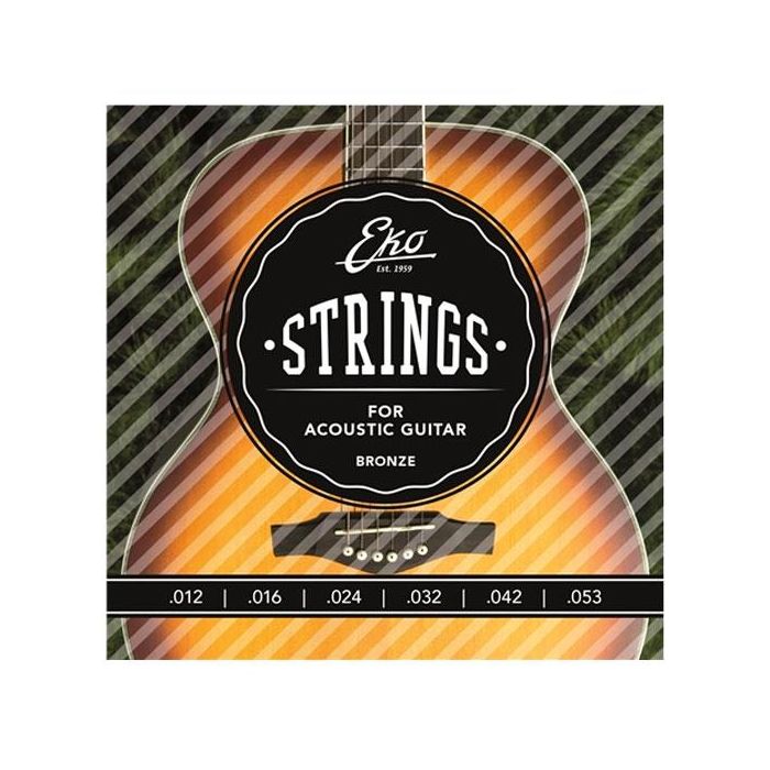 Corde Acustica Eko Bronze 12-53 main product photo