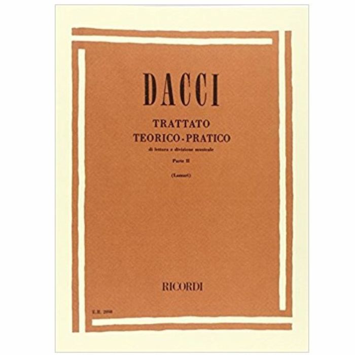 Dacci Trattato teorico-pratico vol.2 main product photo