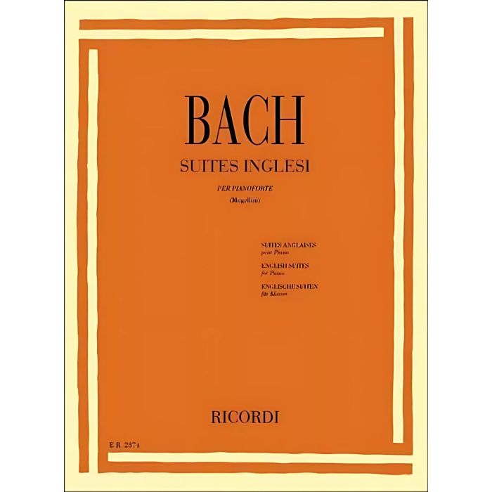 J.S.Bach Suite Inglesi per Pianoforte main product photo