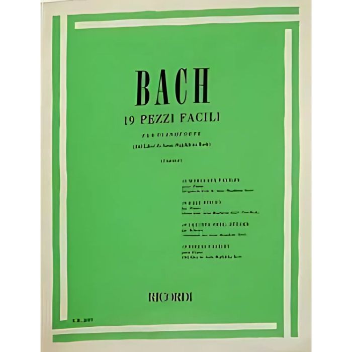 J.S.Bach 19 Pezzi Facili main product photo