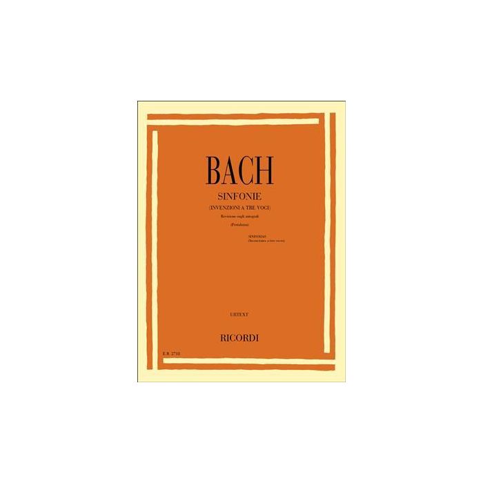 Bach Sinfonie Invenzioni a 3 voci main product photo