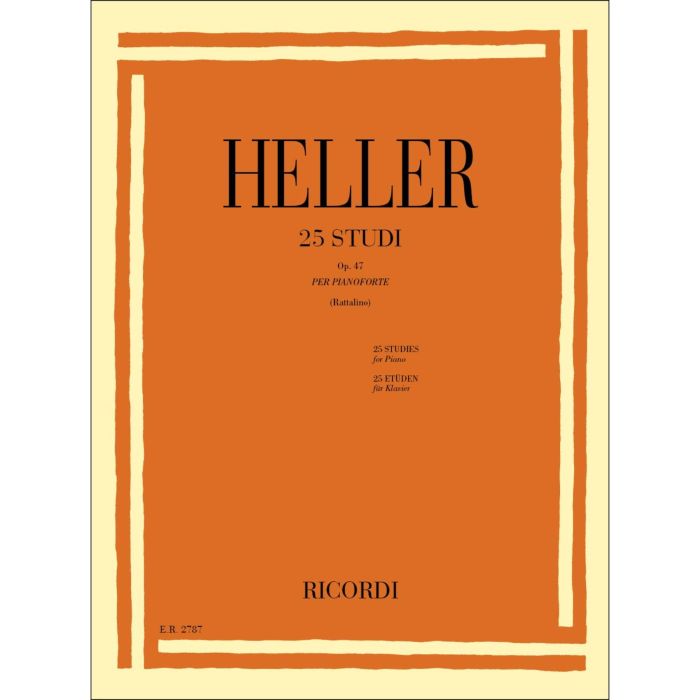 S.Heller 25 Studi per Pianoforte Op.47 main product photo