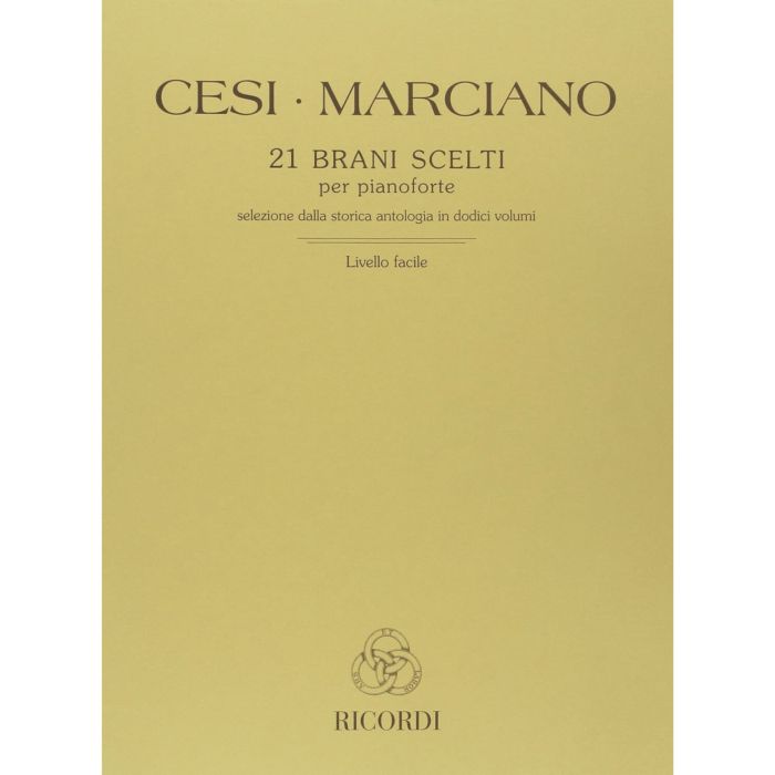 Cesi Marciano 21 brani scelti per pianoforte liv.facile main product photo