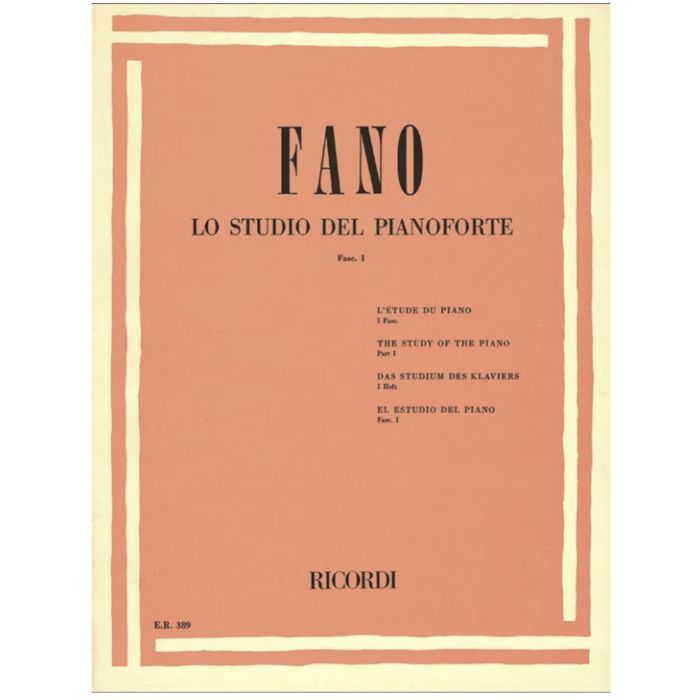Fano Lo Studio del Piano 1  main product photo