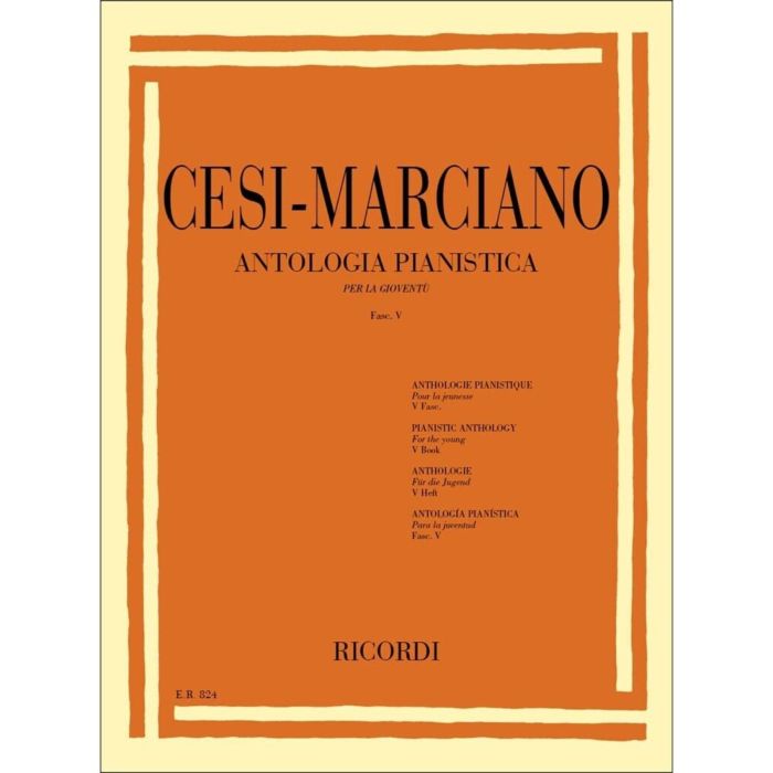 Cesi Marciano Antologia Pianistica V per la gioventù main product photo