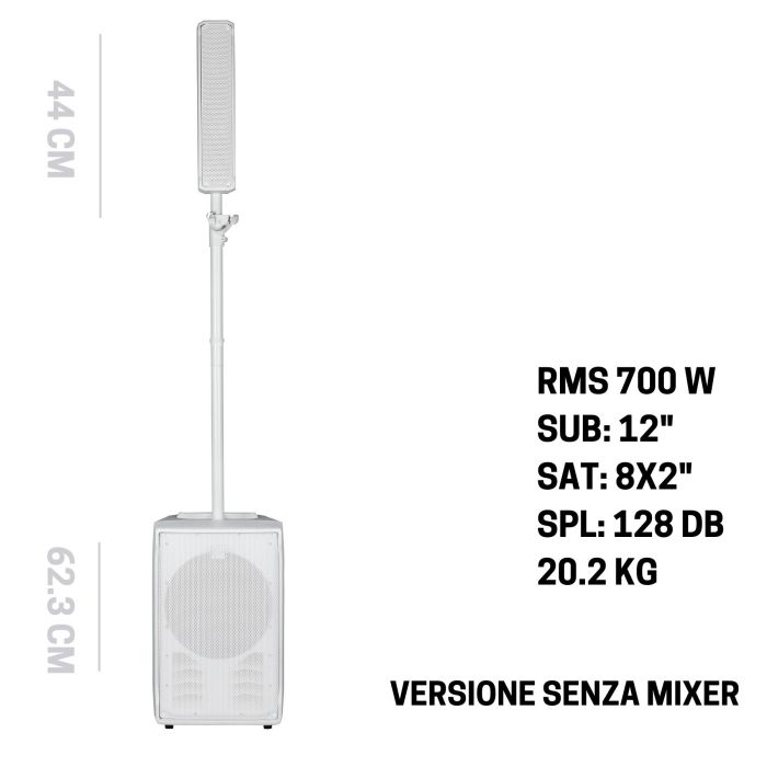 RCF EVOX J8 White main product photo