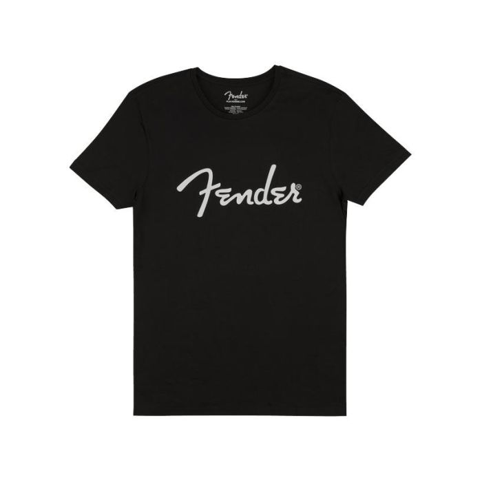 T-Shirt Fender logo spaghetti nera L main product photo