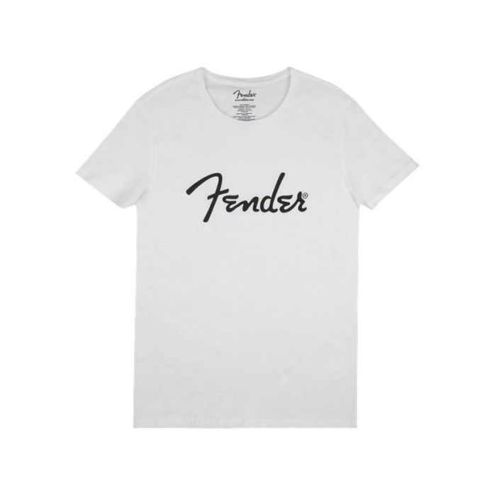 T-Shirt Fender logo spaghetti bianca L main product photo