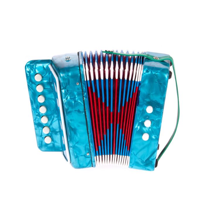 Fisarmonica mini 19X19X1cm azzurro main product photo