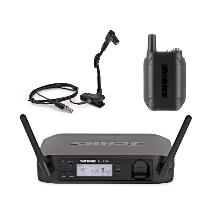 Shure GLXD14+/B98 Digital Wireles Instruments System main product photo