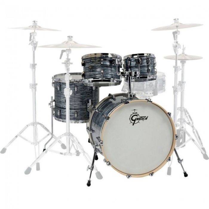 Gretsch Renown Maple Standard 22" 4pz Silver Oyster pearl main product photo