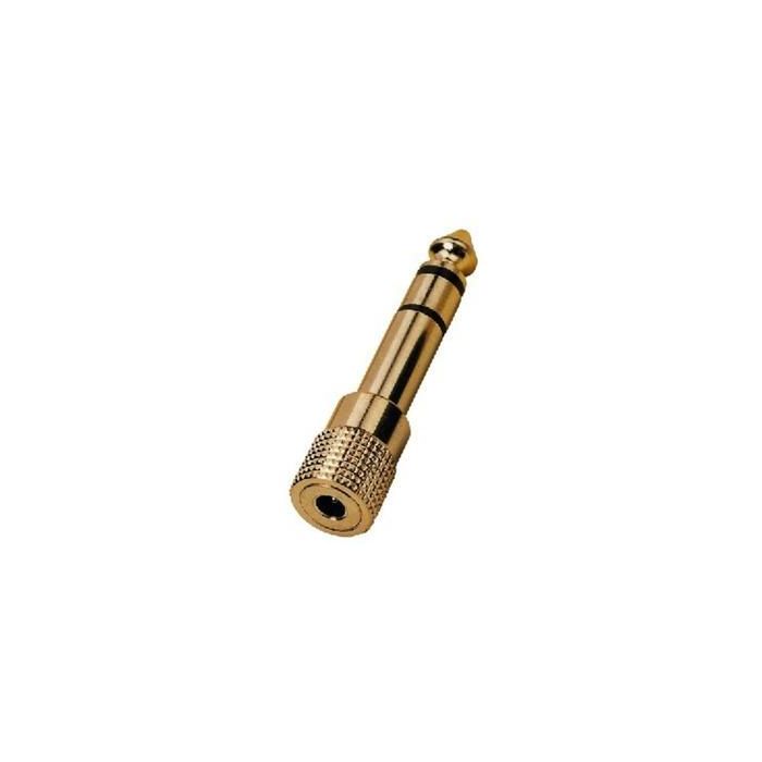 Adattatore Monacor Jack 3.5 mm Femmina Stereo - Jack 6.3 mm Maschio Stereo main product photo