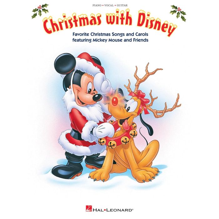 Christmas with Disney BOOK - Pianoforte, canto e chitarra main product photo
