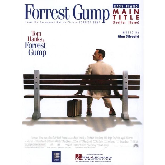 Forrest Gump Main Feather theme Book Easy Piano main product photo