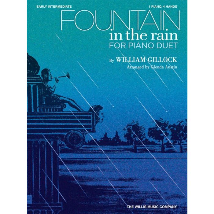 Fountain in the rain For piano duet William Gillock main product photo