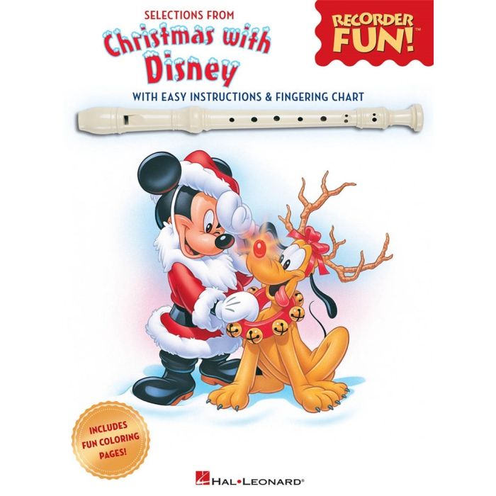 Selections from Christmas with Disney BOOK Flauto dolce main product photo