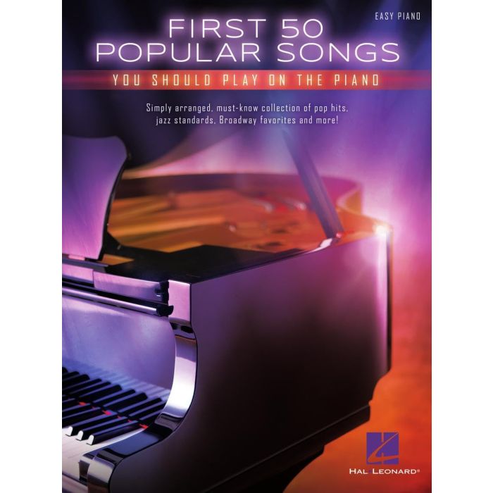First 50 Popular songs you should play on the piano main product photo