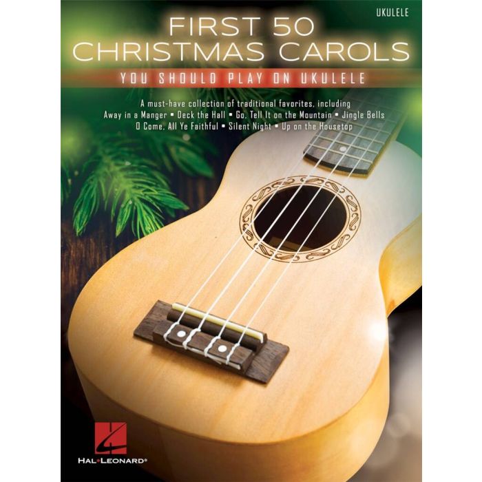 First 50 Christmas Carols Book Ukulele main product photo