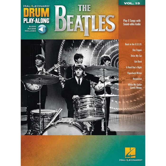 The Beatles Drum play-along vol.15 book+audio-online main product photo