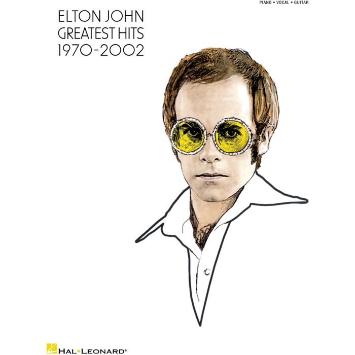 Elton John Greatest Hits 1970-2022 pianoforte/canto/chitarra main product photo