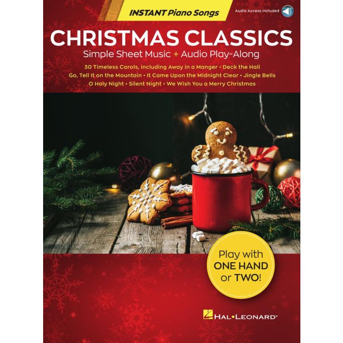 Christmas Classic - Instant Piano Songs BOOK+AUDIO-ONLINE Pianoforte main product photo