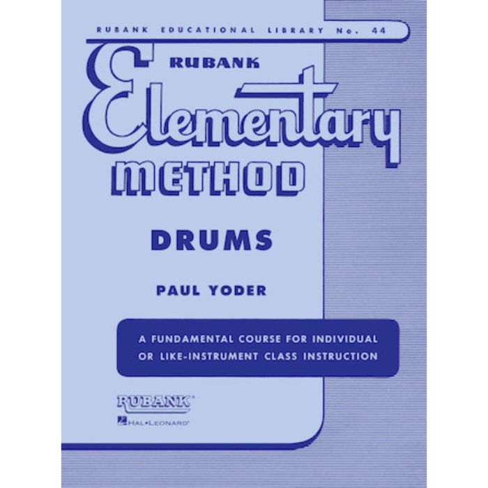 H. S. Whistler Rubank Elementary Method Drums main product photo