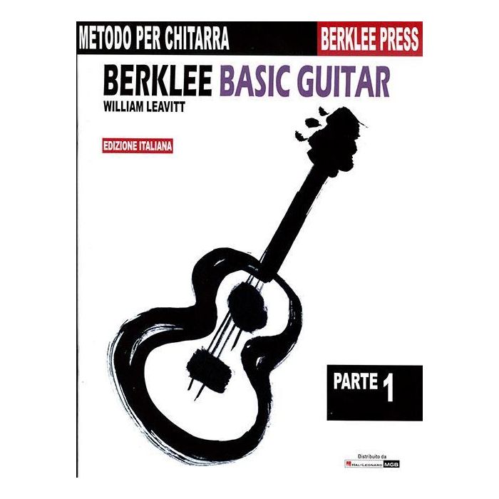 Leavitt Berklee Basic Guitar Parte 1 Ed. Italiana main product photo