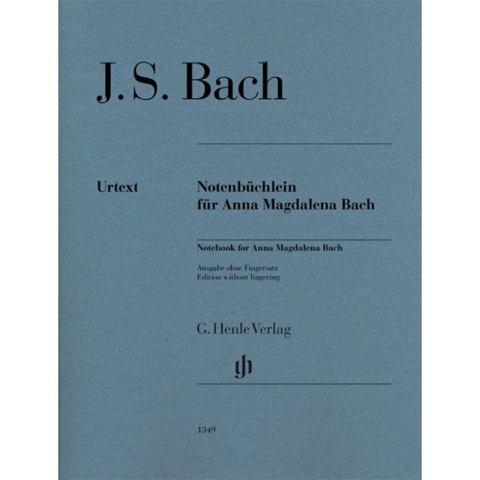 Notebook for Anna Magdalena Bach Autore Johann Sebastian Bach Book Pianoforte main product photo