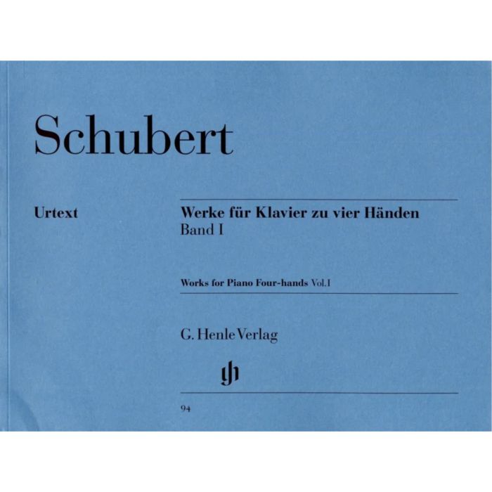 Schubert Werke fur klavier zu vier Handen band I piano four hands Vol.1 main product photo