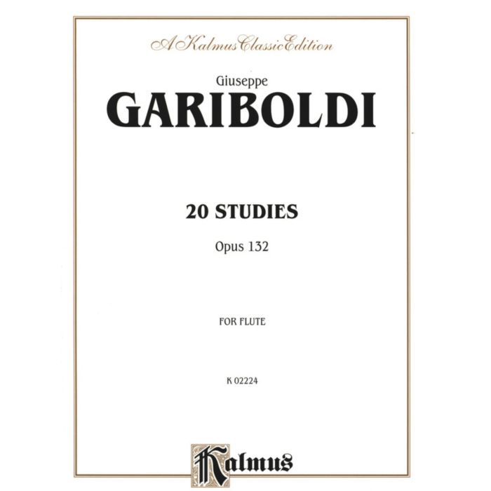 G.Gariboldi 20 studi Op. 132 per Flauto main product photo